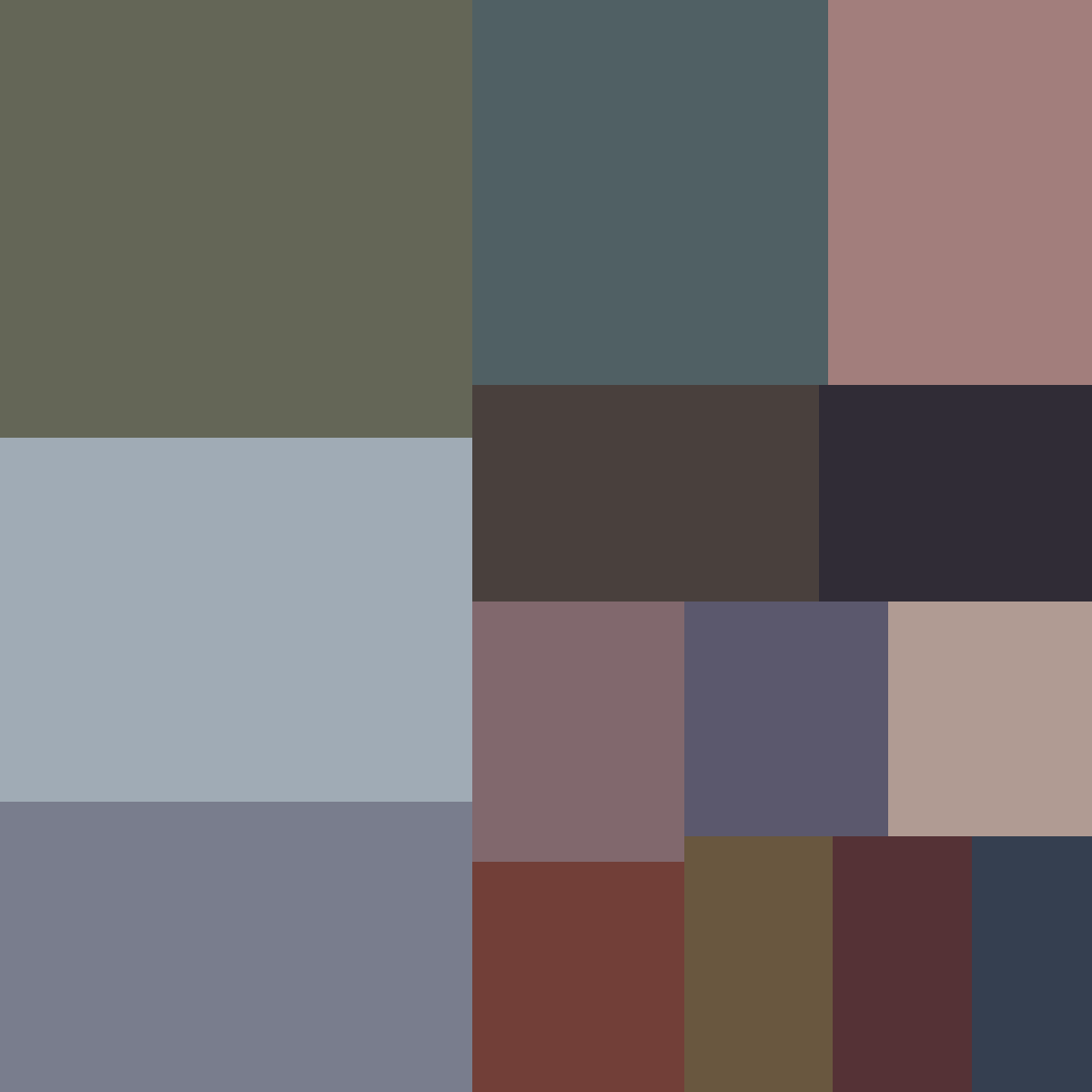 Proportional palette from The Child's Bath