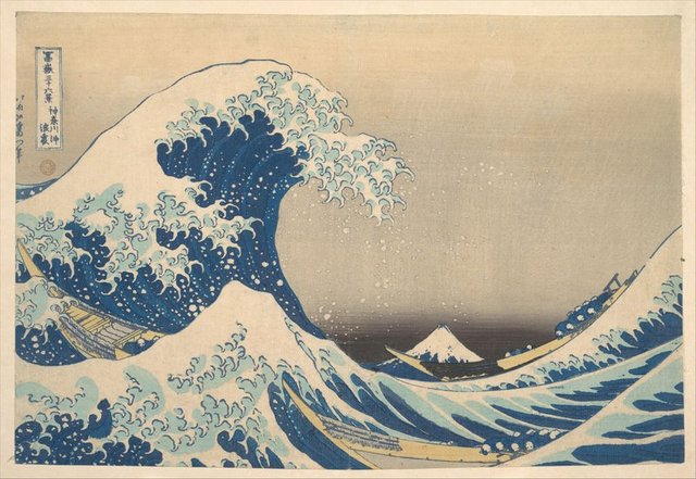Hokusai, The Great Wave off Kanagawa, c. 1831